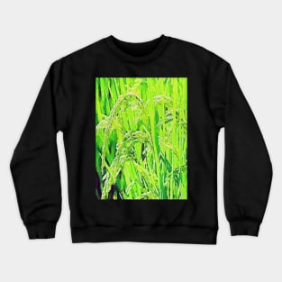 rice plant Crewneck Sweatshirt